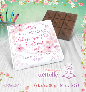 Belgická čokoláda 90 g | Motiv 155
